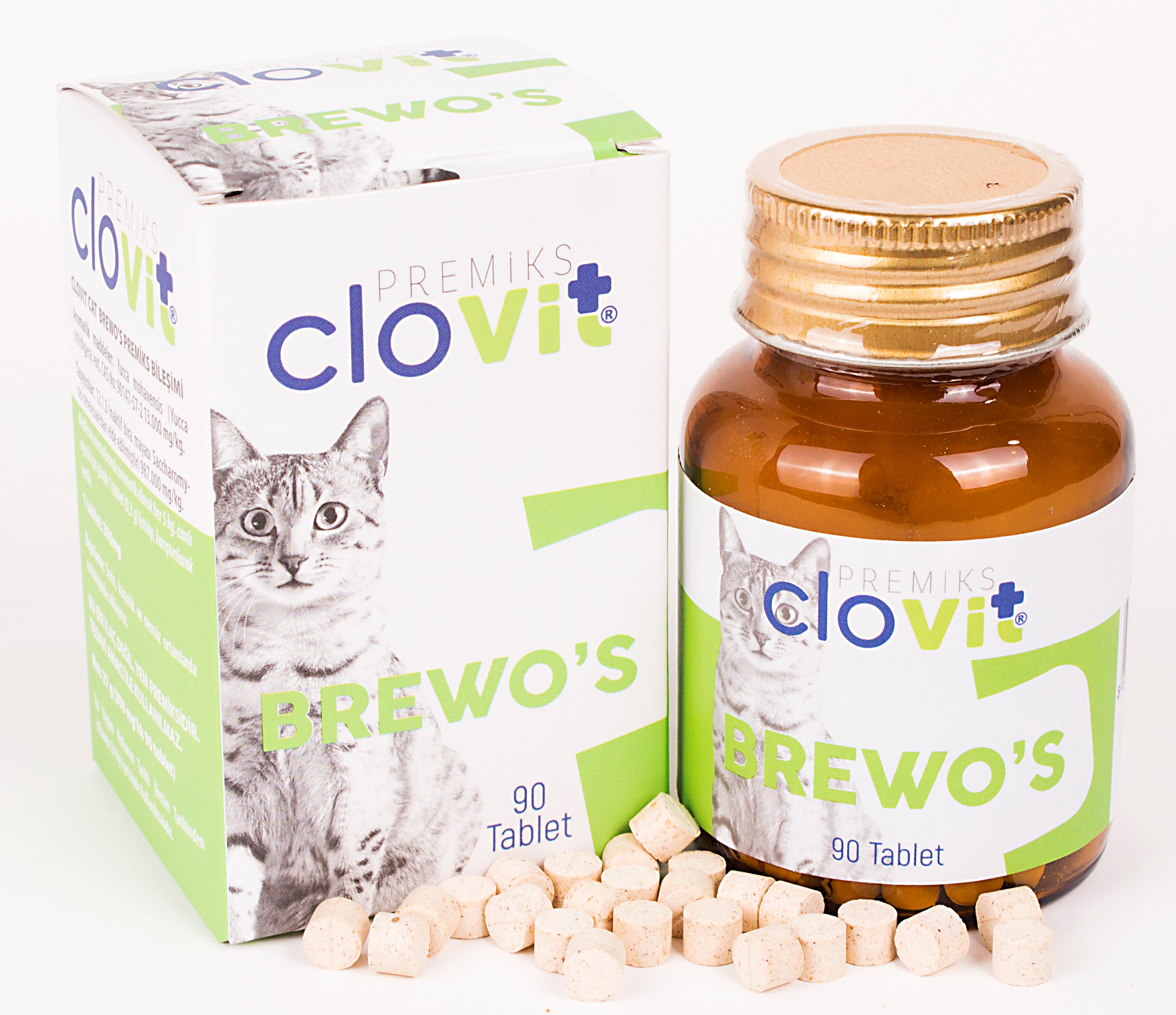 Clovit Kedi Brewo's; Sağlıklı Ve Parlak Tüyler Için Haz